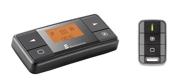 EasyStart Remote kaukosäädin asennettuna